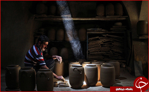 روز صنایع دستی - سفالگری در لالجین همدان + تصاویر