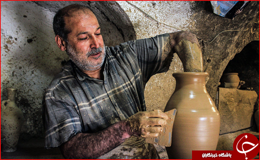 روز صنایع دستی - سفالگری در لالجین همدان + تصاویر