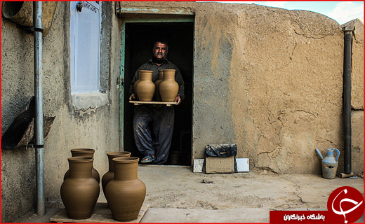روز صنایع دستی - سفالگری در لالجین همدان + تصاویر