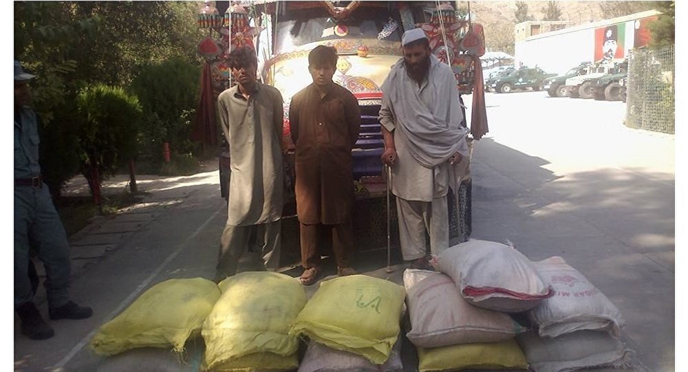 کشف و ضبط محموله برگ مواد منفجره در کابل
