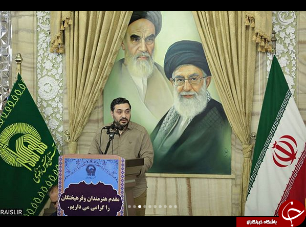 دیدار جمعی از هنرمندان و فرهیختگان مشهد با تولیت آستان قدس رضوی +تصاویر