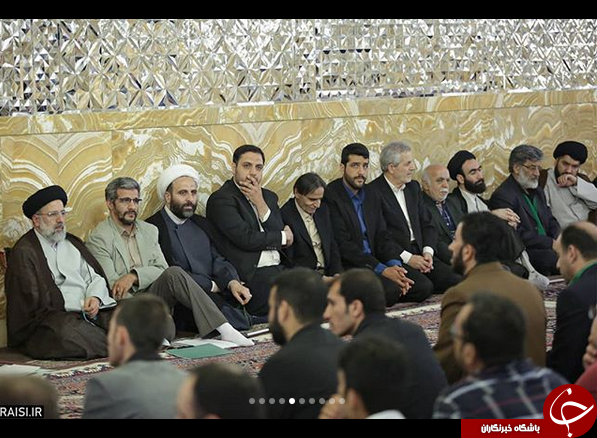 دیدار جمعی از هنرمندان و فرهیختگان مشهد با تولیت آستان قدس رضوی +تصاویر