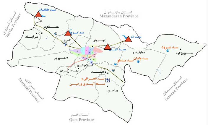 آخرین وضعیت سد&zwnj;های تامین کننده آب تهران در آستانه ورود به فصل تابستان +عکس