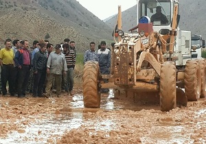 راه دسترسی روستای تاش شاهرود بازگشایی شد
