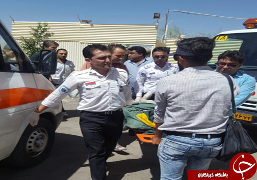 مسمومیت ۳ نفر با گیر افتادن در بونکر سیمان + تصاویر