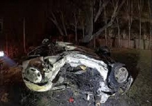 وقوع سانحه در جاده کوه سفید قم