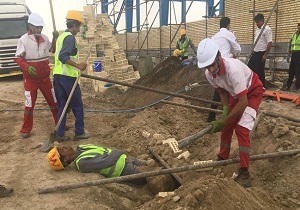 برگزاری مانور امداد و نجات در سیستان