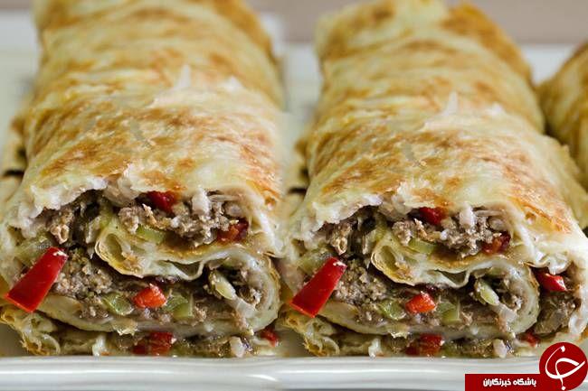 طرز تهیه بورک ترکیه&zwnj;ای