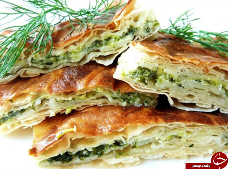 طرز تهیه بورک ترکیه&zwnj;ای
