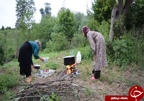از سحر تا افطار با یک خانواده جنگل نشین