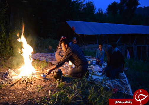 از سحر تا افطار با یک خانواده جنگل نشین
