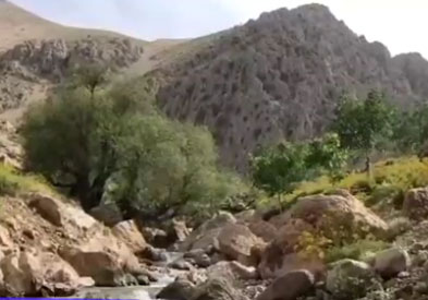 نمایی دیدنی از طبیعت کوهستانی در مُنگَشت بَهمئى + فیلم