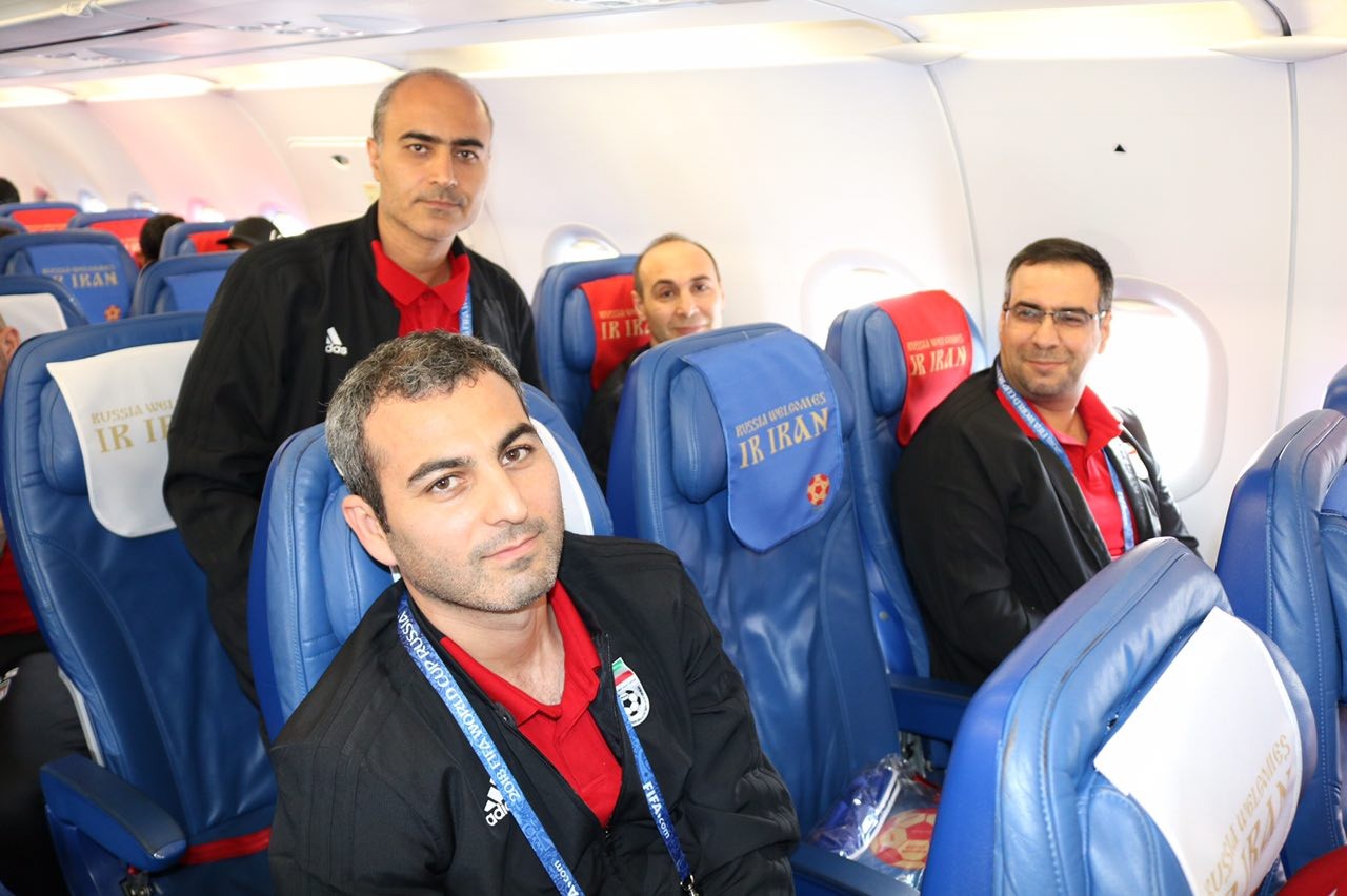کاروان تیم ملی ایران راهی سن پترزبورگ شد + تصاویر