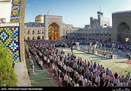 نماز عید فطر در حرم مطهر رضوی به امامت آیت‌الله علم الهدی اقامه می‌شود