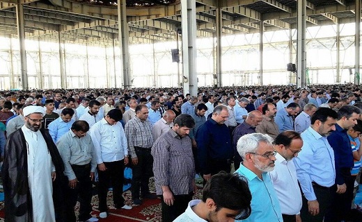 اقامه نماز عید سعید فطر در سراسر کشور + تصاویر