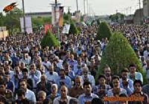 اقامه آیین پرشکوه نماز عید سعید فطر