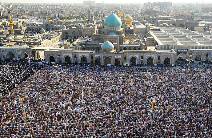 اقامه نماز عید سعید فطر در سراسر کشور + تصاویر