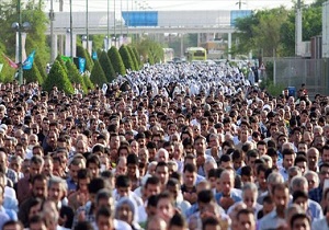 اقامه نماز عید سعید فطر در سراسر کشور + تصاویر