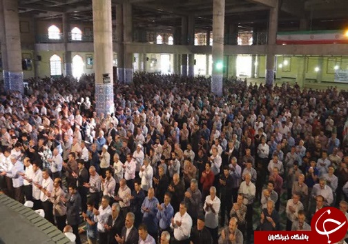 اقامه شدن نماز عید سعید فطر در لرستان