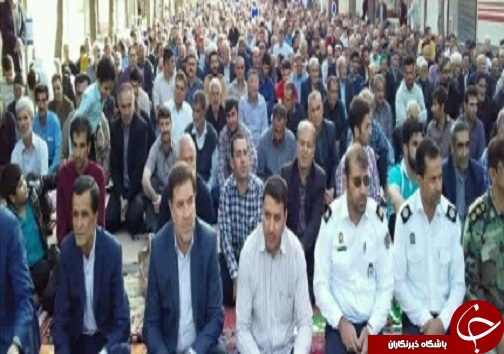 اقامه شدن نماز عید سعید فطر در لرستان+تصاویر
