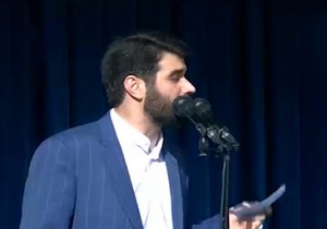 شعرخوانی میثم مطیعی در مورد برجام + فیلم