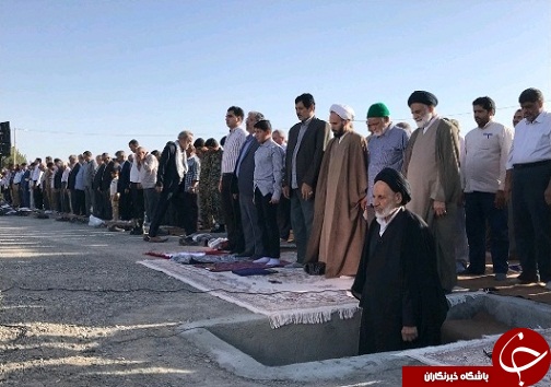 اقامه نماز عید سعید فطر در سراسر خراسان جنوبی+تصاویر