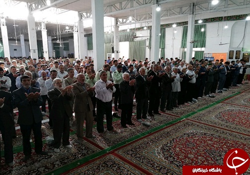 اقامه نماز عید سعید فطر در سراسر خراسان جنوبی+تصاویر