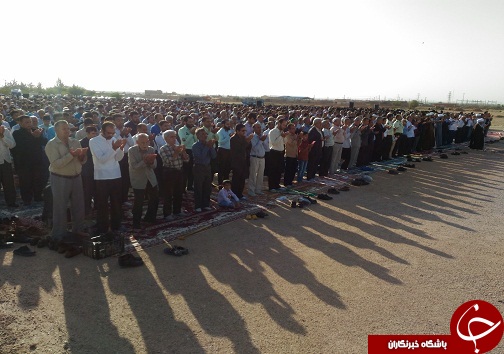 اقامه نماز عید سعید فطر در سراسر کشور + تصاویر