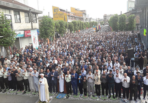 نماز شکوه بندگی پس از یک ماه روزه داری