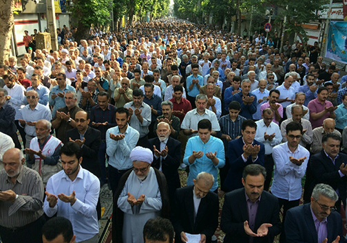 نماز شکوه بندگی پس از یک ماه روزه داری