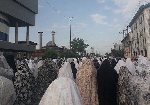 نماز شکوه بندگی پس از یک ماه روزه داری