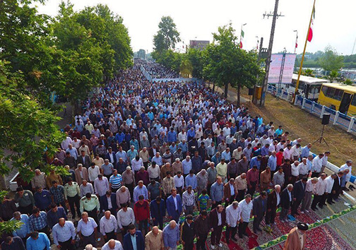 نماز شکوه بندگی پس از یک ماه روزه داری