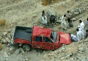 تصادف خونین در محور خاش به زاهدان/ یک کشته و ۸ نفر مجروح شدند