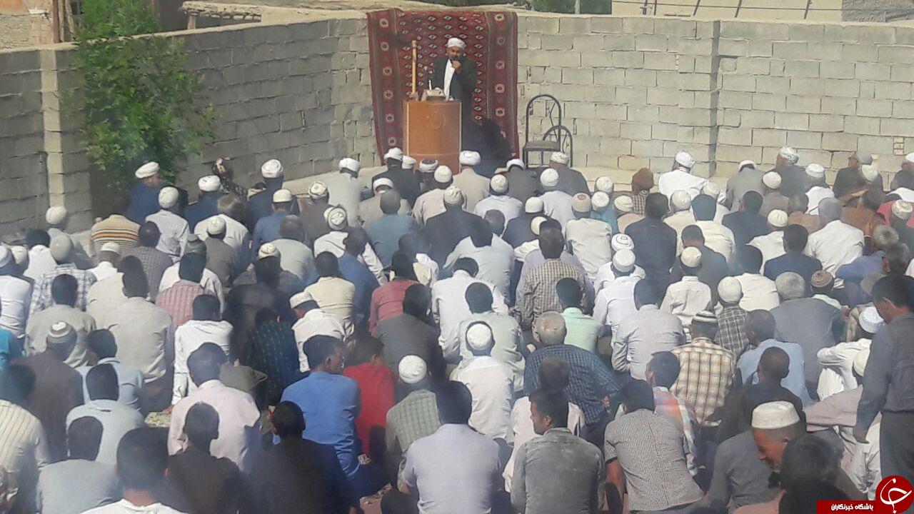 برپایی نماز عید سعید فطر در دهستان 