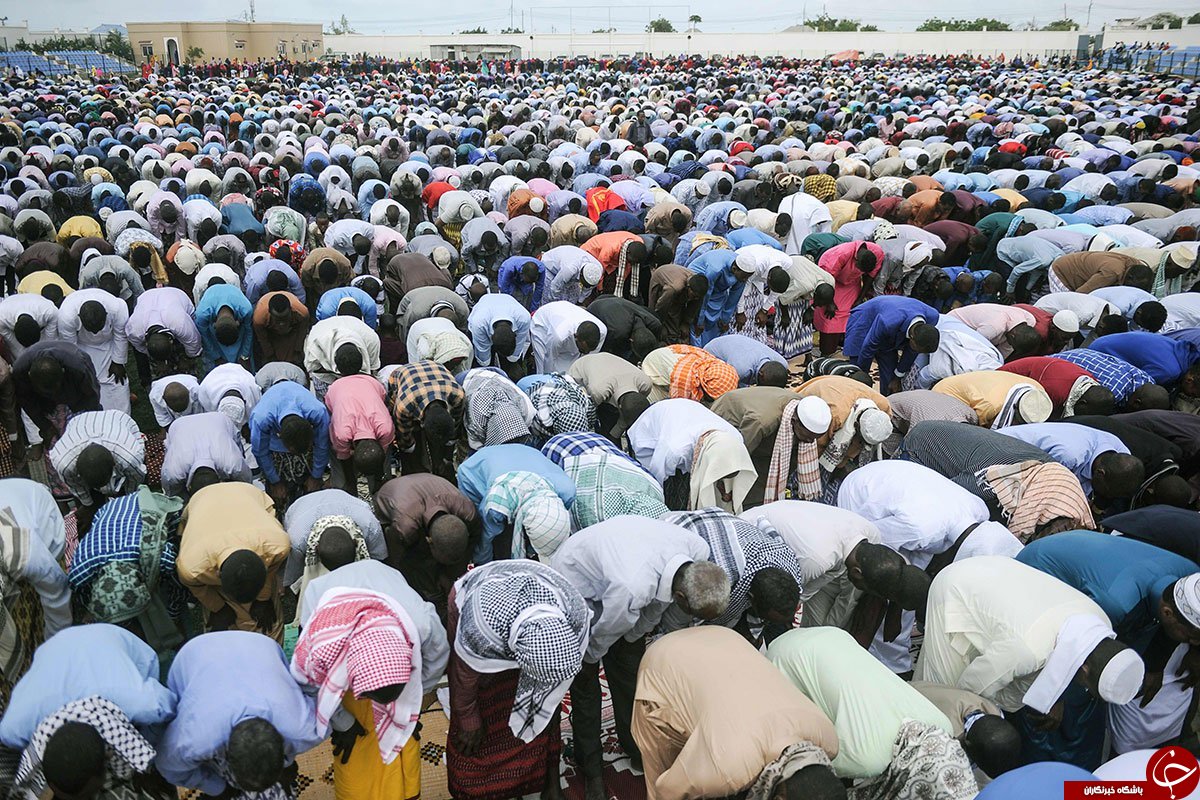 اقامه نماز عید فطر در کشورهای مختلف جهان+تصاویر