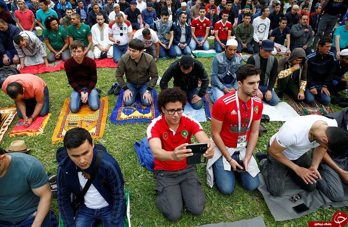 اقامه نماز عید فطر در کشورهای مختلف جهان+تصاویر