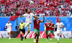 امین حارث بهترین بازیکن دیدار ایران مراکش شد