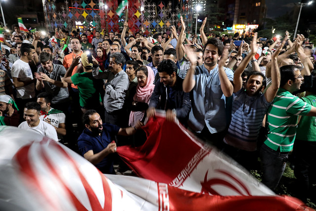 هیچ مشکل ترافیکی و انتظامی بعد از پیروزی تیم ملی فوتبال در شهر تهران وجود ندارد