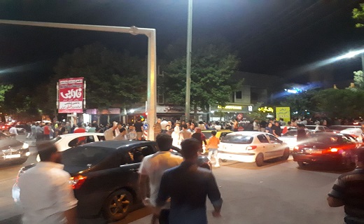 جشن و سرور قزوینی&zwnj;ها پس از پیروزی تیم ملی مقابل مراکش