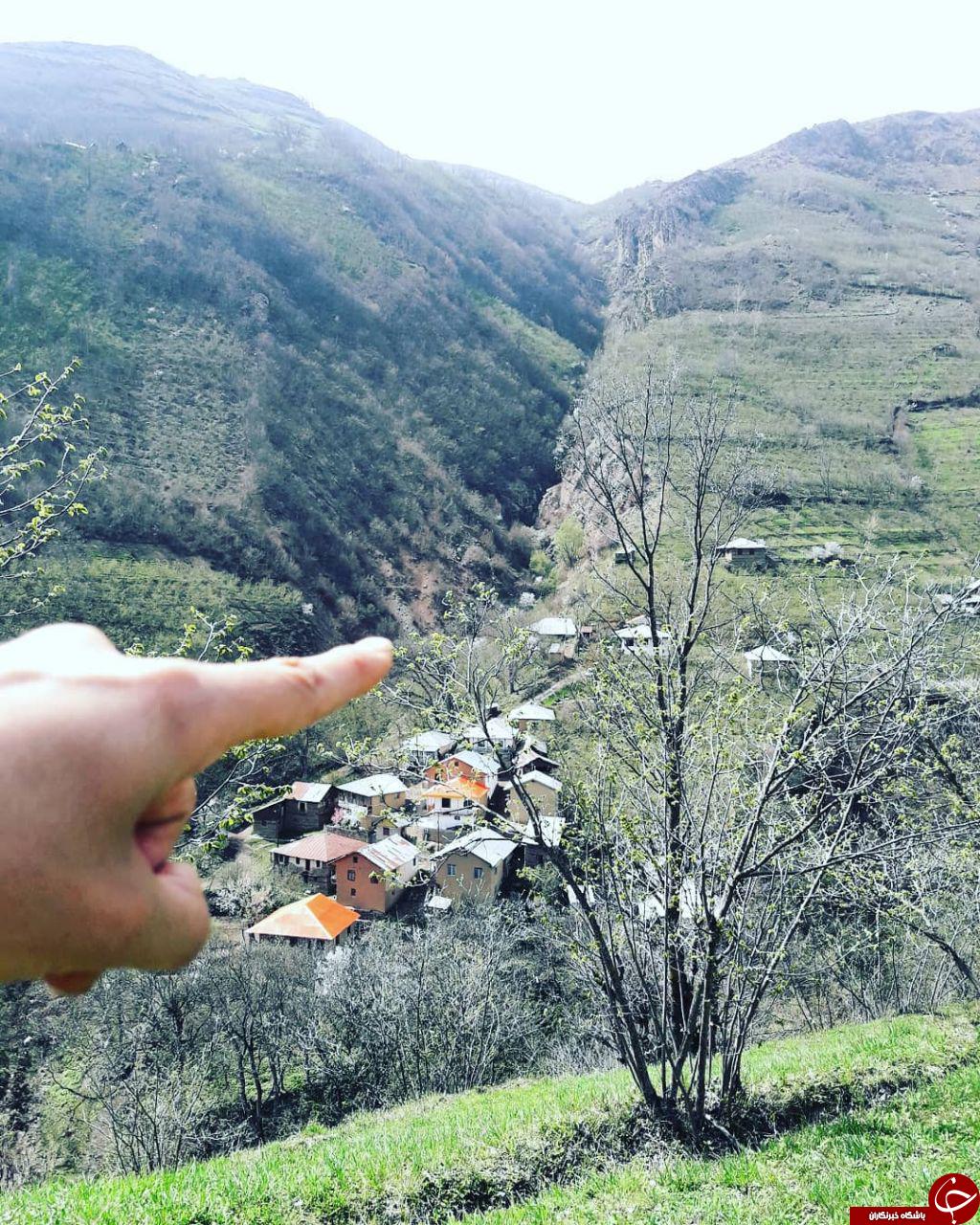 نمایی از طبیعت بکر در روستای شرم&zwnj;دشت + تصاویر
