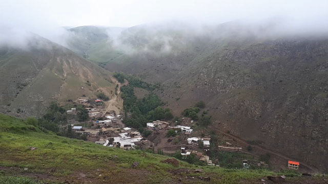 مناظری دل‌نواز از طبیعت در روستای اینجلیین + فیلم
