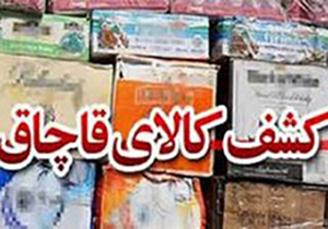 لوازم برقی قاچاق در چگنی کشف شد