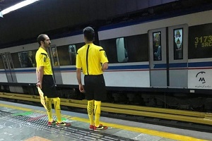 ماموران مترو در نقش داوران جام جهانى