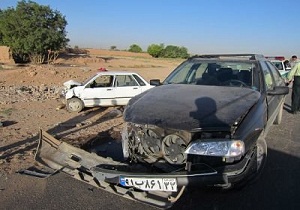 تصادف پراید و پژو حادثه آفرید