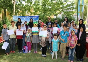 ایستگاه نقاشی و ادبی مقابله با بیابان‎زایی