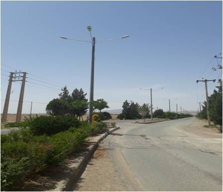 بهره برداری از شبکه روشنایی شهرک صنعتی سبزوار