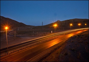 بهره برداری از روشنایی و تعریض جاده راه آهن میبد