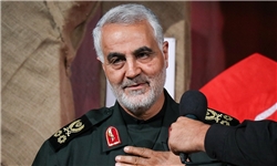 سردار سلیمانی از طرح ترفیع گنبد حرم امام حسین (ع) بازدید کرد+ عکس
