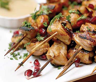 طرز تهیه جوجه کباب با سس انار