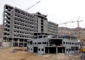 پیشرفت ۸۰ درصدی بیمارستان ۲۳۵ تختخوابی سقز
